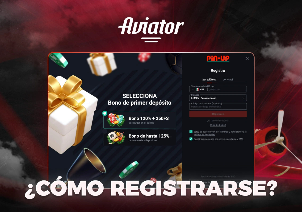 Registrar una cuenta por teléfono o correo